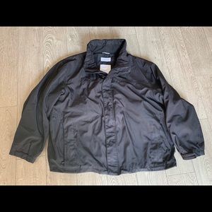 Calvin Klein Jacket (with tucked hoodie)